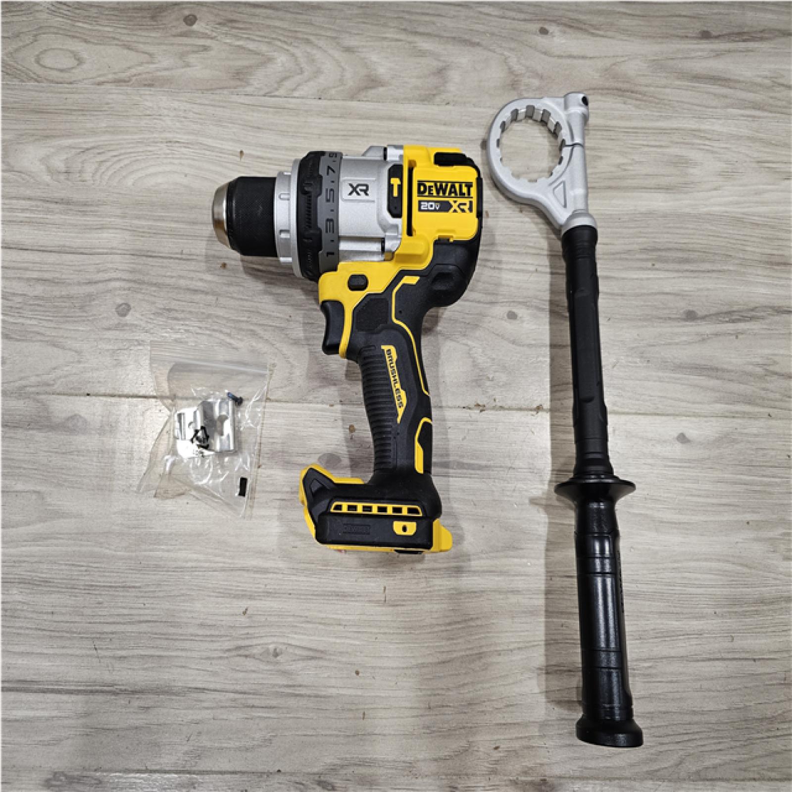 AS-IS DEWALT 20V MAX Brushless Cordless 1/2 3-Speed Hammer Drill (Tool-Only)