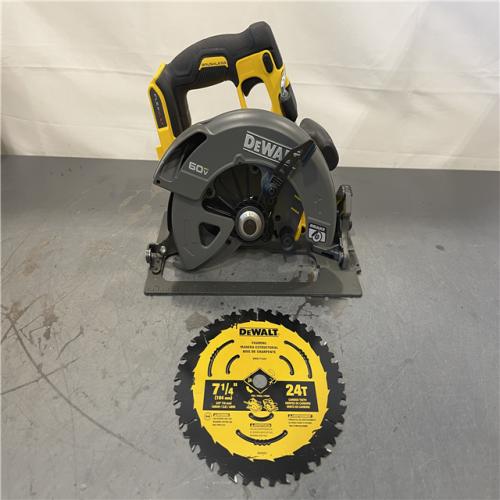 AS-IS - DeWALT FLEXVOLT 60V MAX Cordless Brushless 7-1/4 in. Circular Saw with Brake