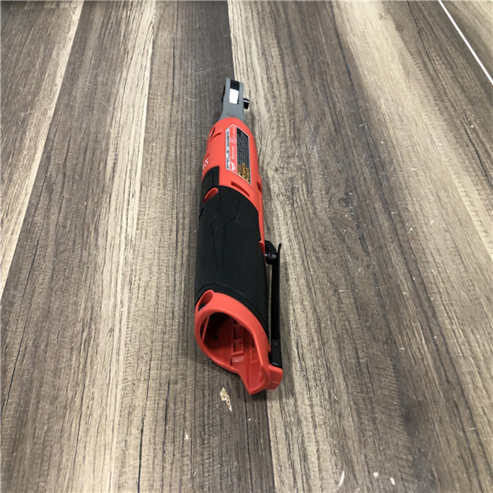 AS-IS Milwaukee FUEL 12V Lithium-Ion Brushless Cordless High Speed 1/4 in. Ratchet (Tool-Only)