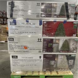 DALLAS LOCATION -AS-IS MIXED CHRISTMAS TREE PALLET
