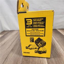 NEW! - DEWALT 20V MAX Lithium-Ion 6.0Ah and 4.0Ah Battery and Charger Starter Kit