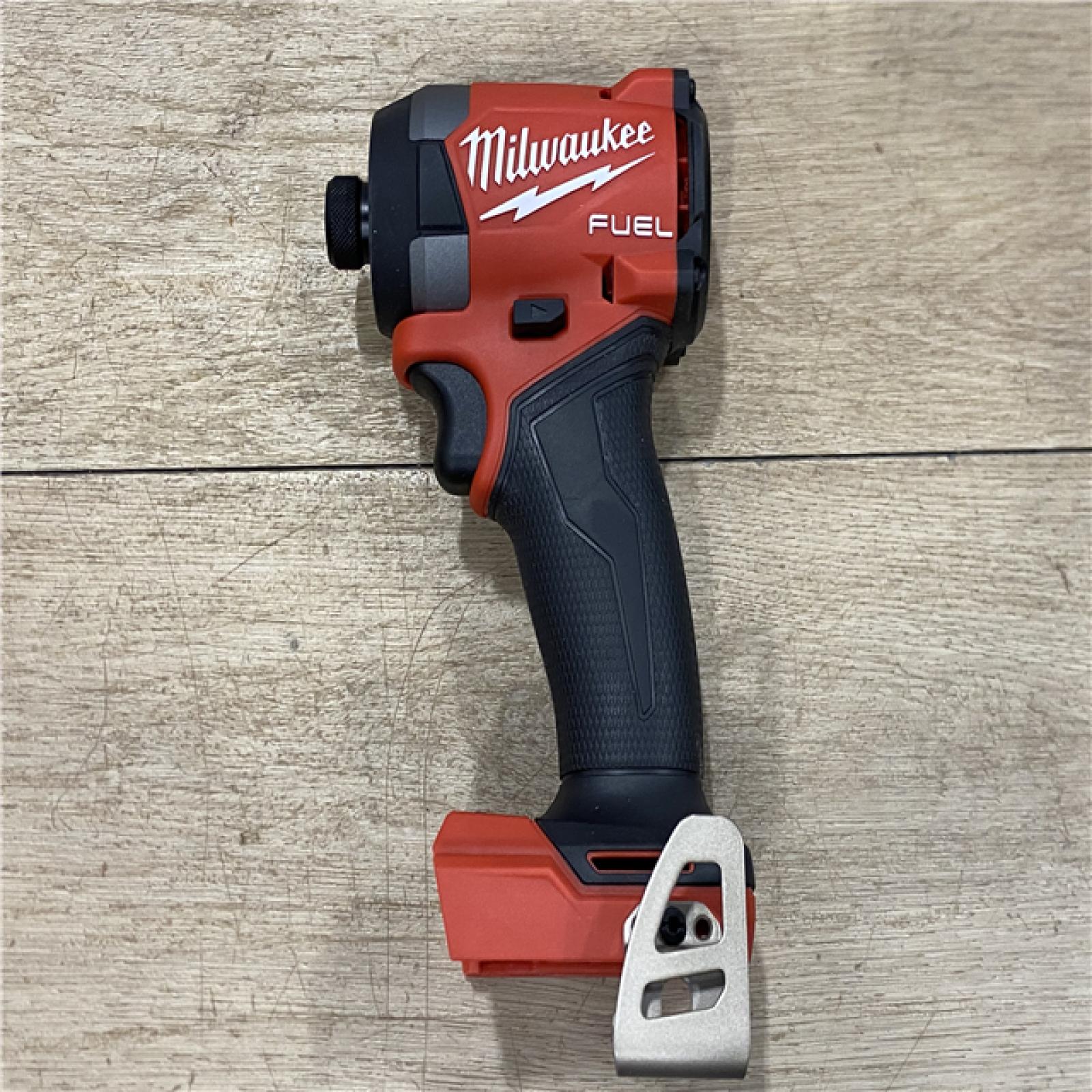 AS-IS Milwaukee FUEL 18V Lithium-Ion Brushless Cordless 1/4 in. Hex Impact Driver (Tool-Only)