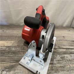 AS-IS Milwaukee 18V Lithium-Ion Cordless 6-1/2 in. Circular Saw (Tool-Only)
