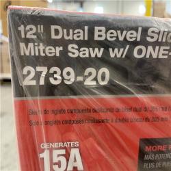 NEW! - Milwaukee M18 FUEL 18V Lithium-Ion Brushless Cordless 12 in. Dual Bevel Sliding Compound Miter Saw (Tool-Only)
