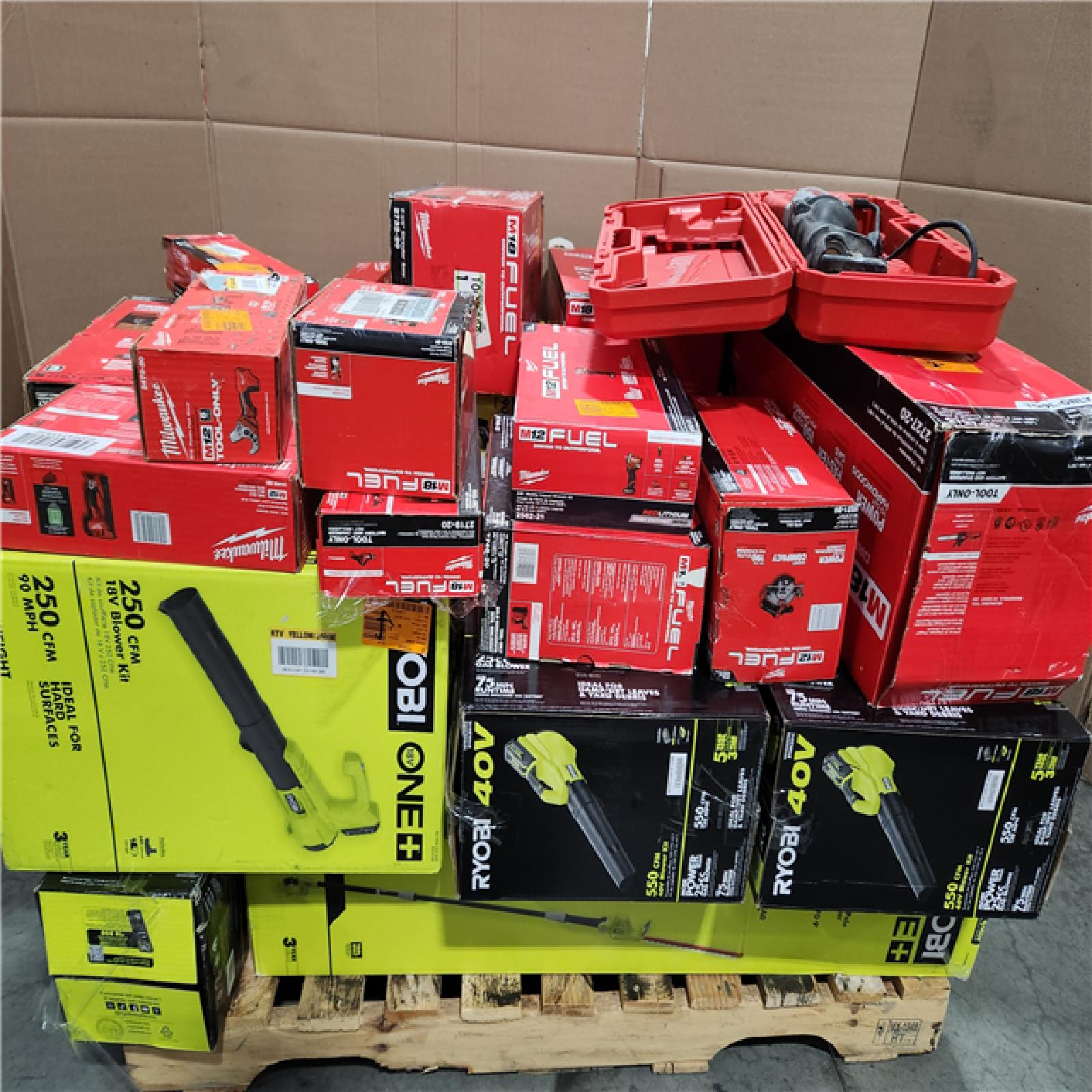 California as-is tool pallet