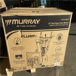 DALLAS LOCATION - Murray 24 in. 208cc Self-Propelled 2-Stage Gas Snow Blower with Electric Start