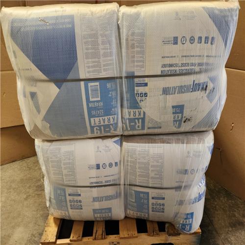 Phoenix Location NEW Knauf Insulation R-19 EcoRoll Kraft Faced Fiberglass Insulation Roll 23 in. x 39.2 ft. x 6-1/4 in. (180 SF/ 12-Bags)