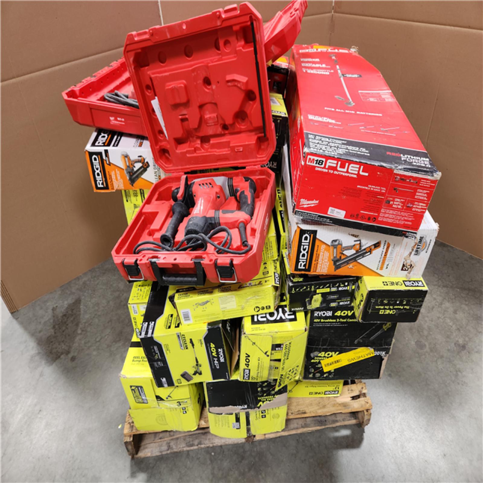 CALIFORNIA AS -IS  TOOL PALLET