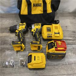 AS-IS DEWALT 20V Lithium-Ion Cordless 2-Tool Combo Kit