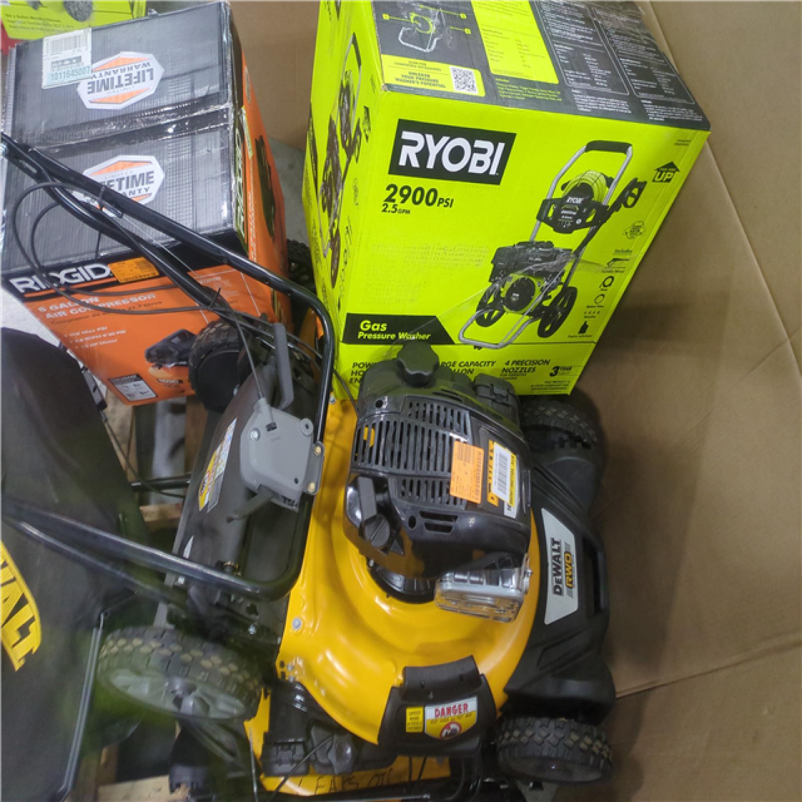 CALIFORNIA AS-IS OUTDOOR POWER EQUIPMENT