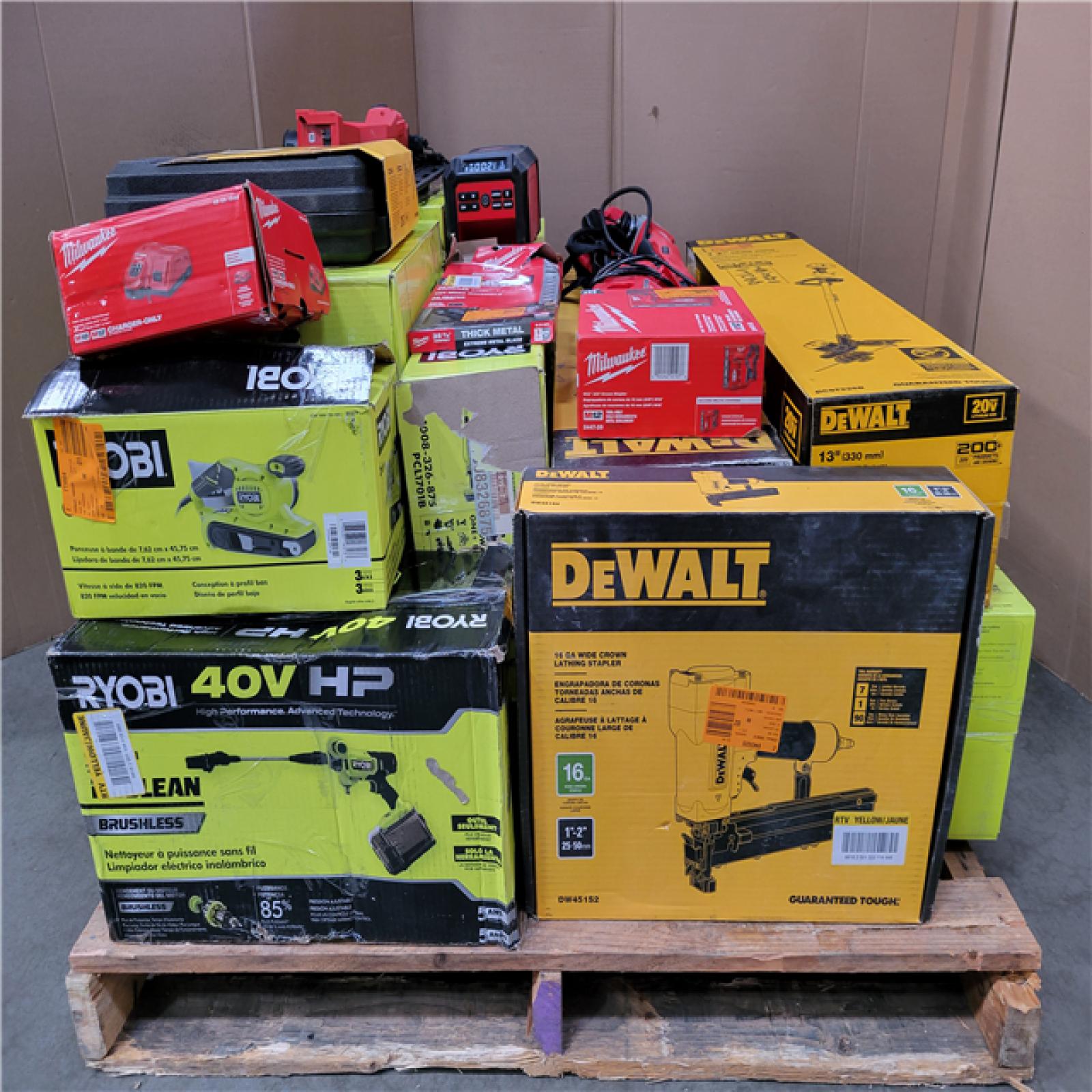 CALIFORNIA AS-IS TOOL PALLET