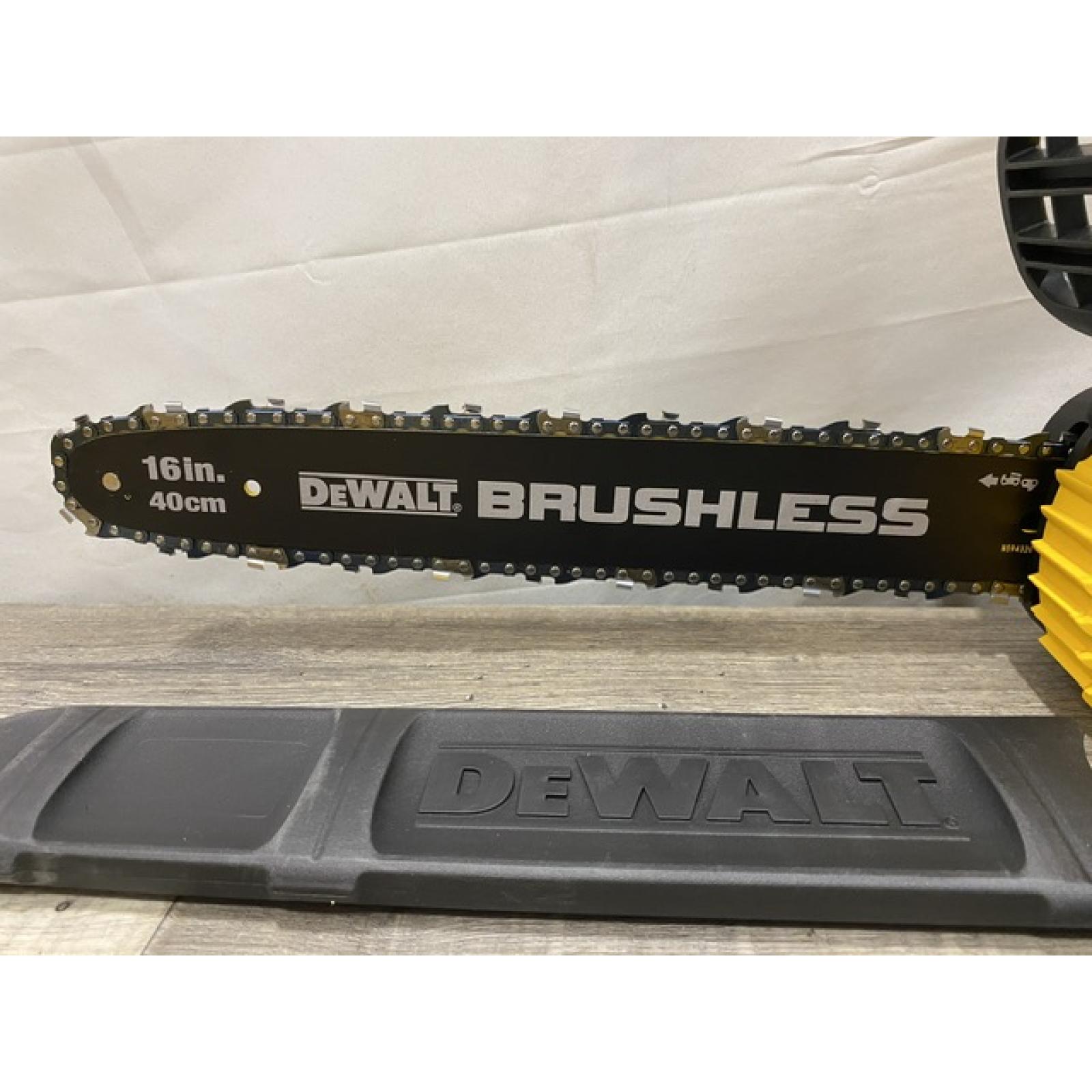 AS-IS DEWALT FLEXVOLT 60V MAX 16in. Brushless Cordless Battery Powered Chainsaw (Tool Only)