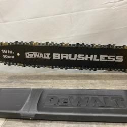 AS-IS DEWALT FLEXVOLT 60V MAX 16in. Brushless Cordless Battery Powered Chainsaw (Tool Only)