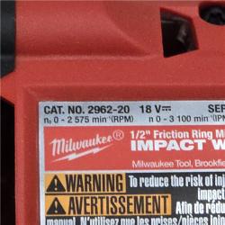 AS-IS Milwaukee M18 18V Fuel 1/2 Mid-Torque Impact Wrench Cordless 2962-20