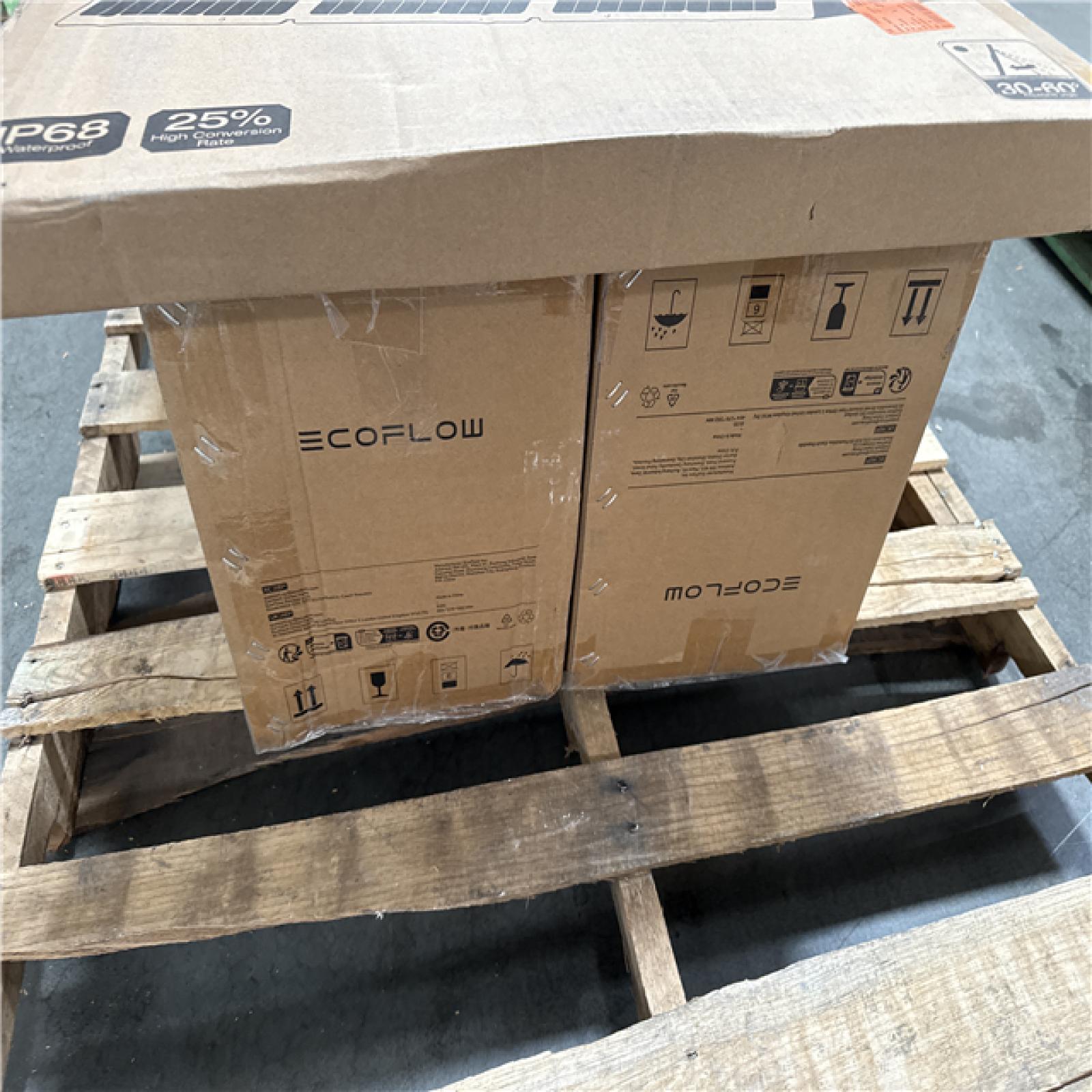 California AS-IS Ecoflow Delta 2 Power Station  Smart Extra Battery & 160W Portable Solar Panel