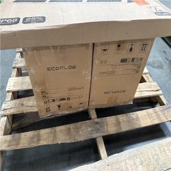 California AS-IS Ecoflow Delta 2 Power Station  Smart Extra Battery & 160W Portable Solar Panel