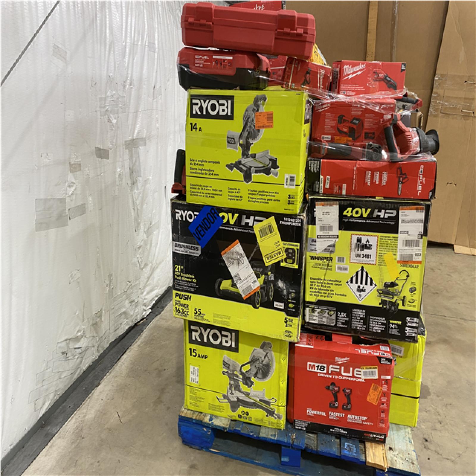 Houston Location - AS-IS Tool Pallet
