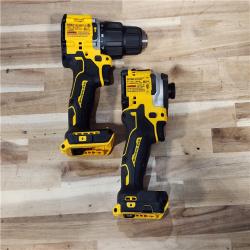 HOUSTON LOCATION - AS-IS DEWALT 2 TOOL COMBO KIT W/ (2) BATTERY & CHARGER