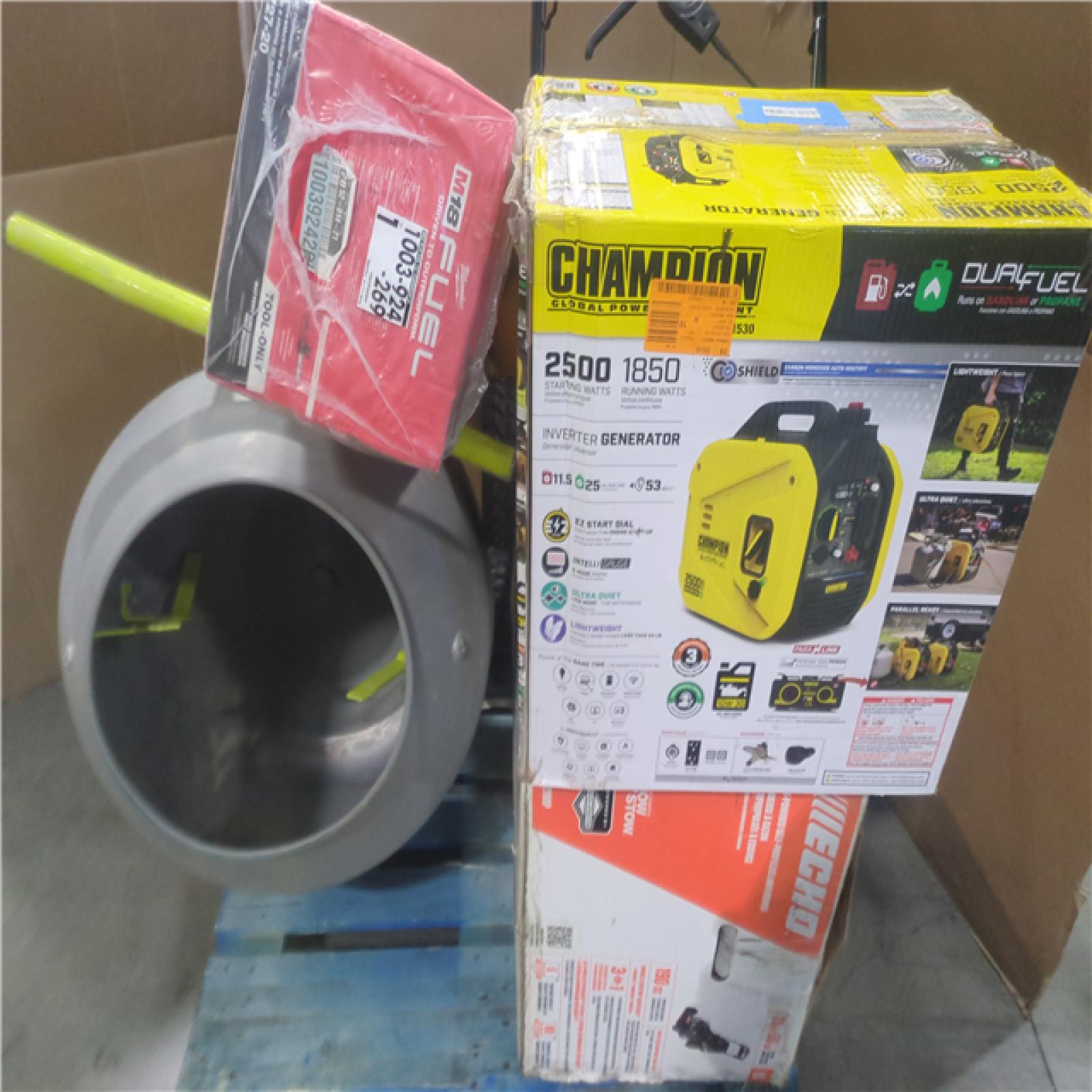 California AS-IS OUTDOOR POWER EQUIPMENT
