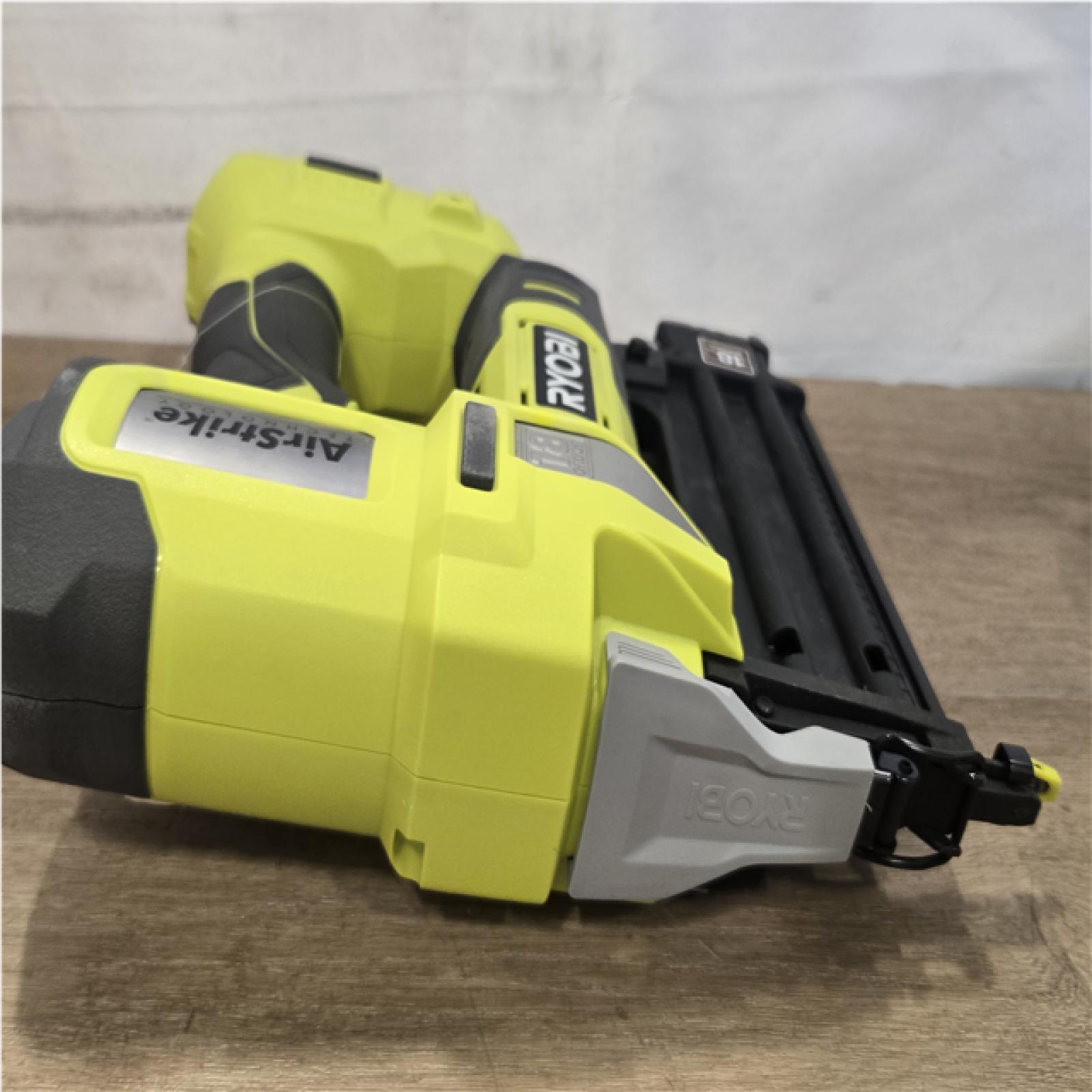 AS-IS RYOBI ONE+ 18V 18-Gauge Cordless AirStrike Brad Nailer (Tool Only)
