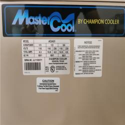 Phoenix Location MasterCool 5000 CFM Down-Draft Roof 8 in. Media Evaporative Cooler for 1650 sq. ft. (Motor Not Included)