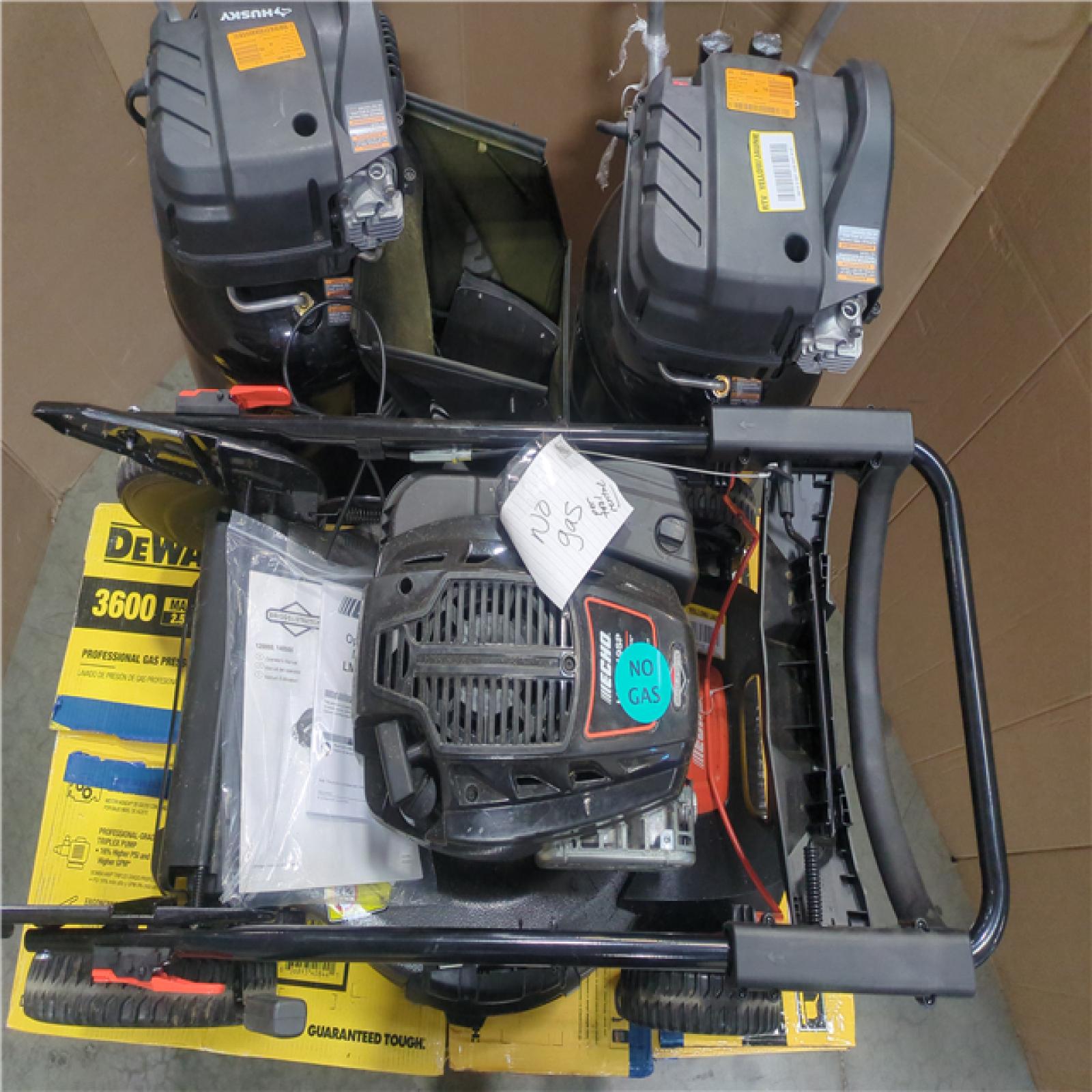 CALIFORNIA AS-IS OUTDOOR POWER EQUIPMENT