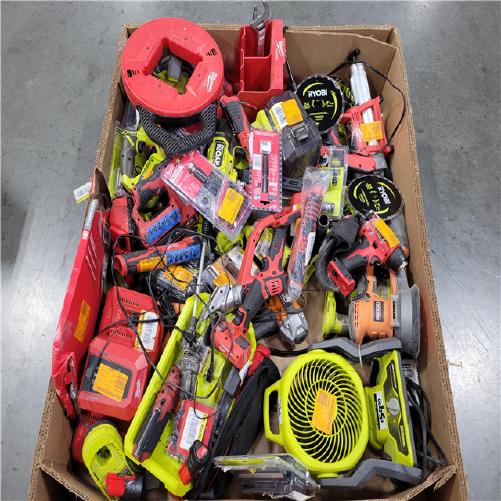 CALIFORNIA AS-IS TOOL PALLET