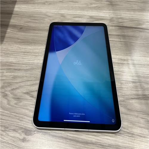 AS-IS Apple iPad 10th Gen 256GB Silver Cellular MQ6T3LL/a