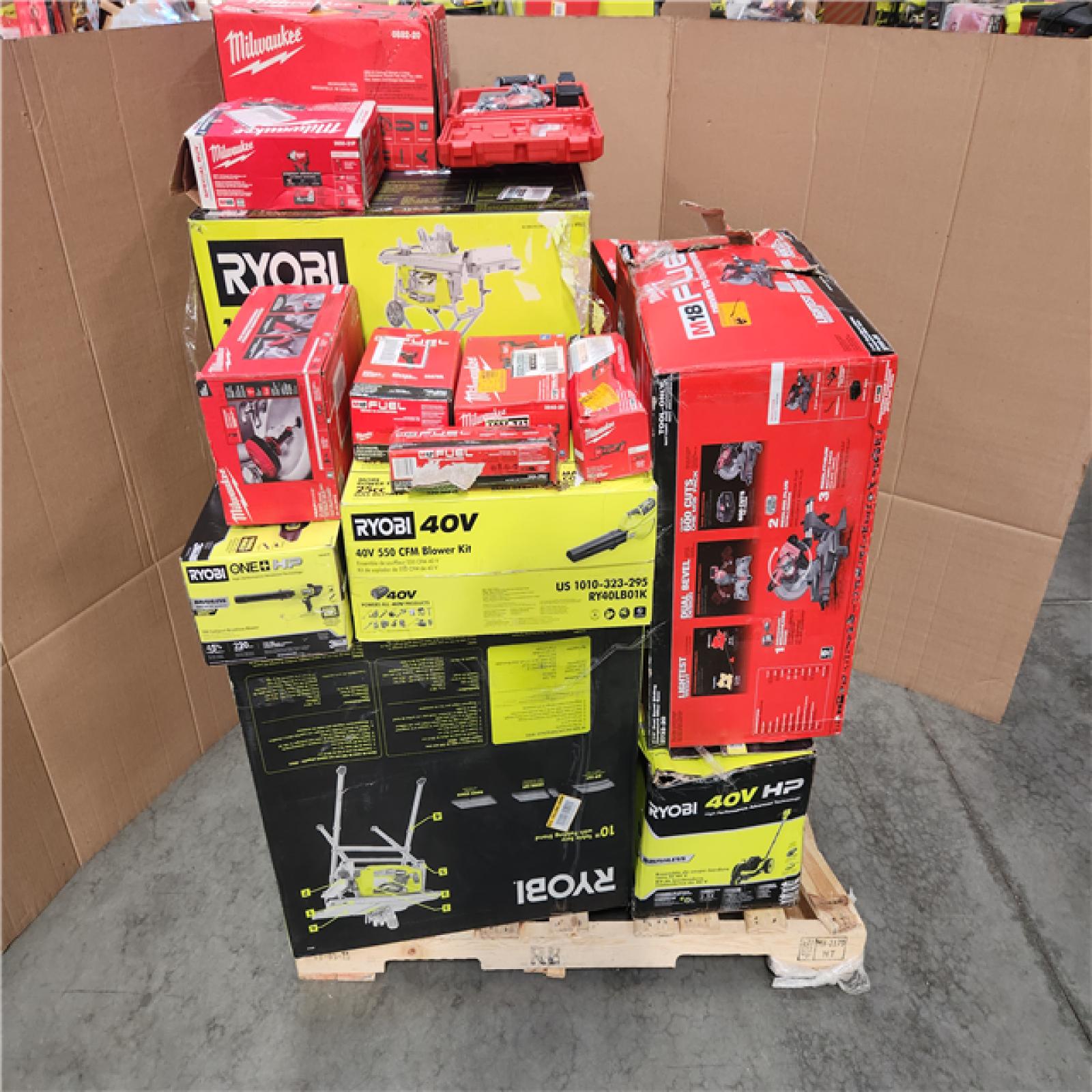 CALIFORNIA AS-IS TOOL PALLET