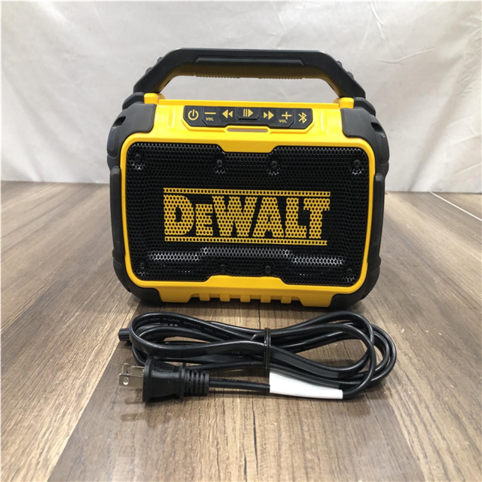 AS-IS DEWALT 20V MAX Cordless Bluetooth Speaker (Tool Only)