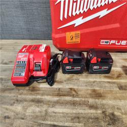 HOUSTON LOCATION - AS-IS MILWAUKEE FUEL 18V Lithium-Ion Brushless Cordless Hammer Drill and Impact Driver Combo Kit (2-Tool) with 2 Batteries