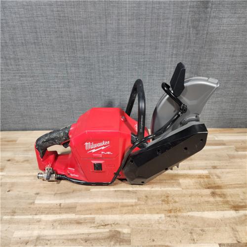 HOUSTON LOCATION - AS-IS Milwaukee FUEL ONE-KEY 18V Lithium-Ion Brushless Cordless 9 in. Cut Off Saw (Tool-Only)