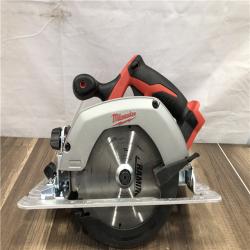 AS-IS Milwaukee 18V Lithium-Ion Cordless 6-1/2 in. Circular Saw (Tool-Only)