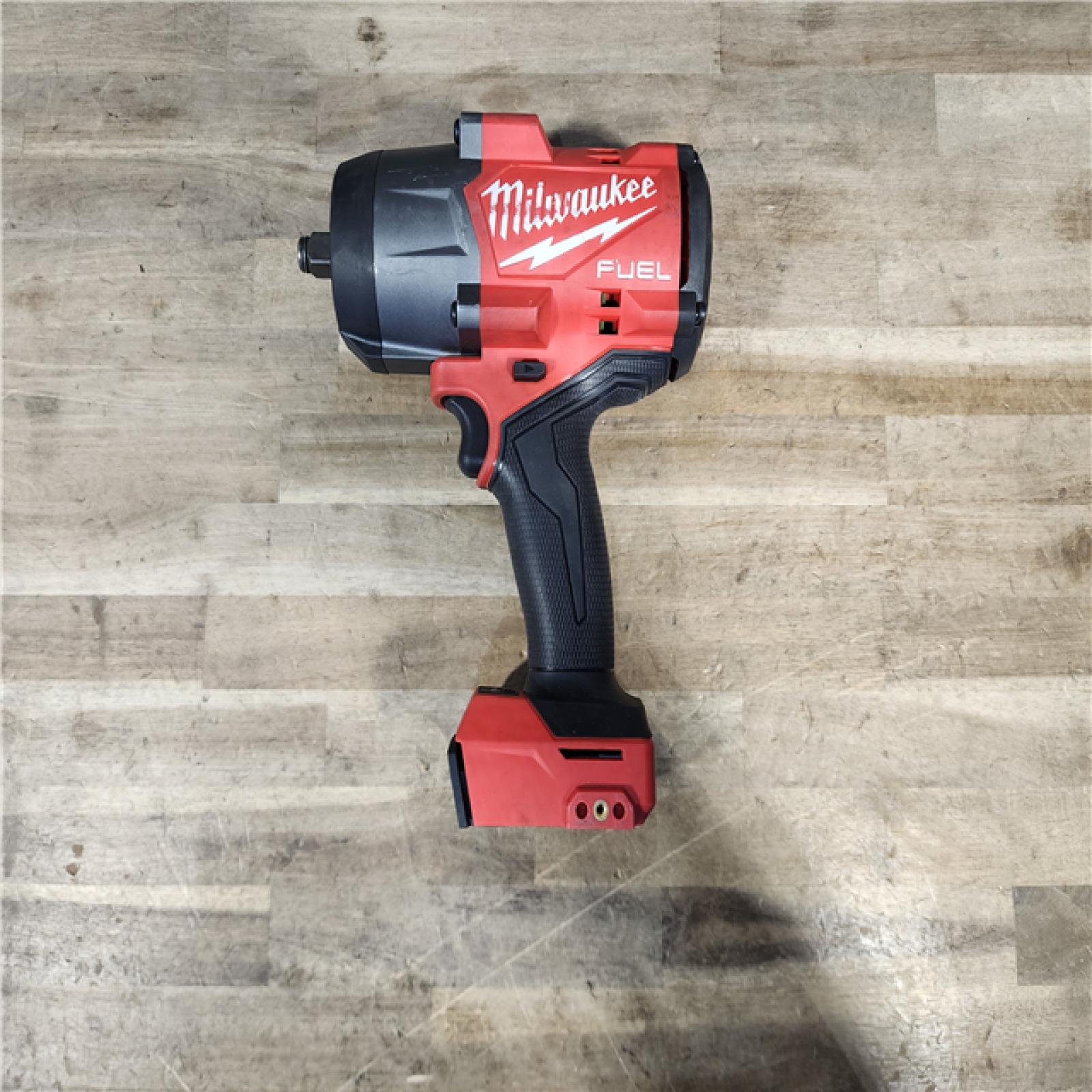 HOUSTON LOCATION - AS-IS Milwaukee M18 FUEL 18V Lithium-Ion Brushless Cordless 1/2 in. Impact Wrench with Friction Ring (Tool-Only)