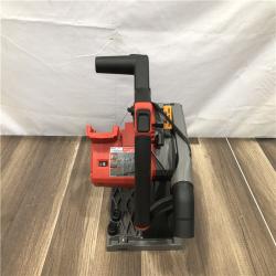 AS-IS Milwaukee FUEL 18V Lithium-Ion Cordless Brushless 6-1/2 in. Plunge Cut Track Saw (Tool-Only)