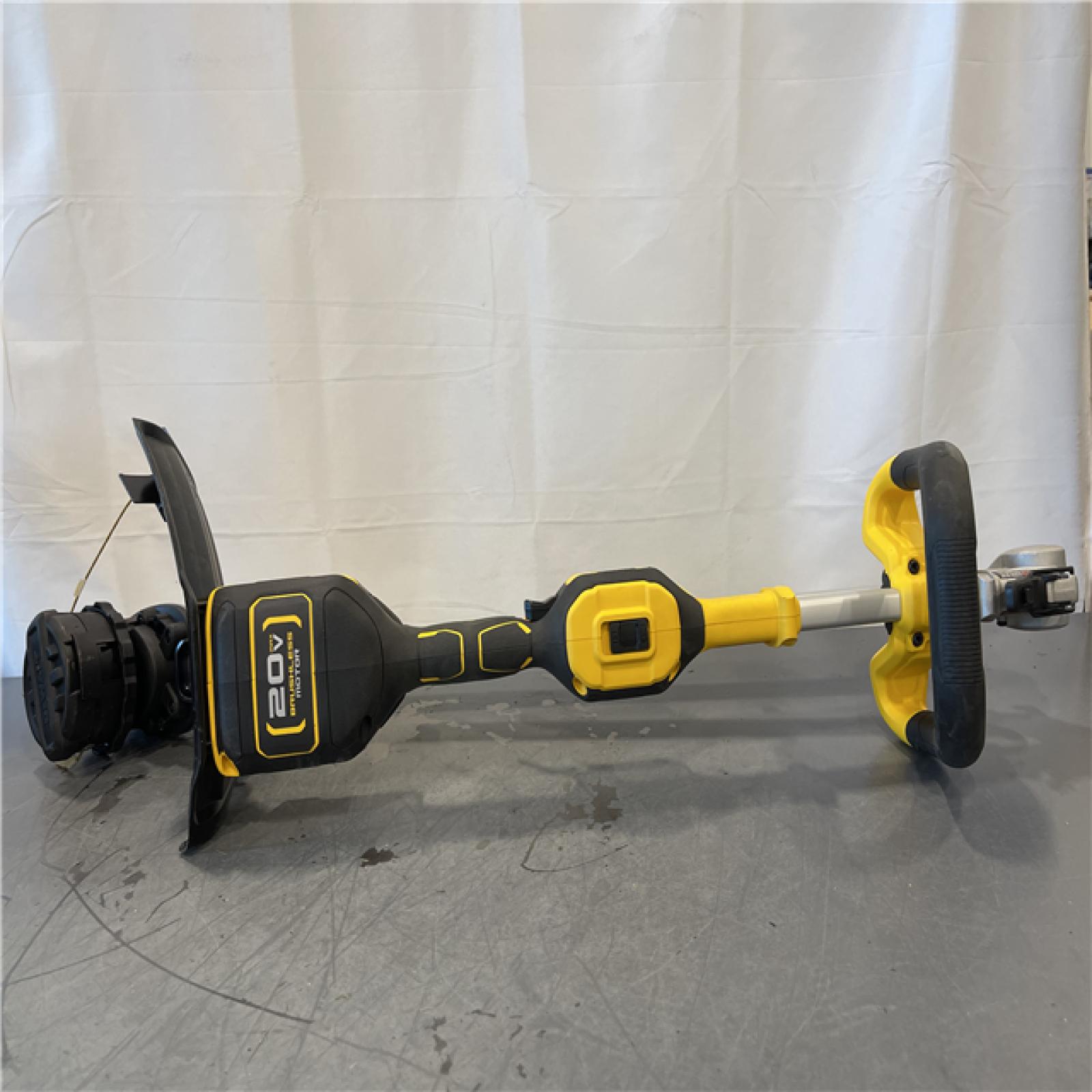 AS-IS - DEWALT 20V MAX 14 in. Brushless Cordless Battery Powered Foldable String Trimmer (Tool Only)