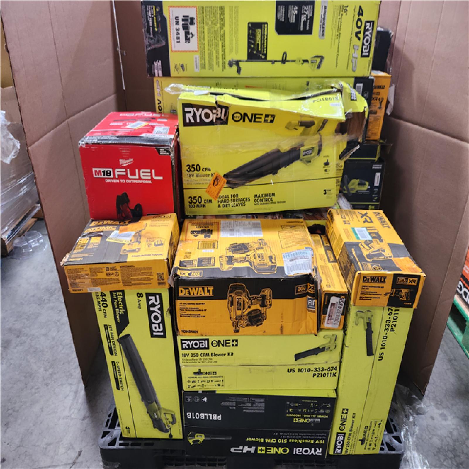 CALIFORNIA AS-IS TOOL PALLET