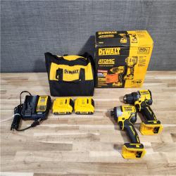 HOUSTON LOCATION - AS-IS DEWALT ATOMIC 20-Volt MAX Lithium-Ion Cordless Combo (2-Tool) Kit