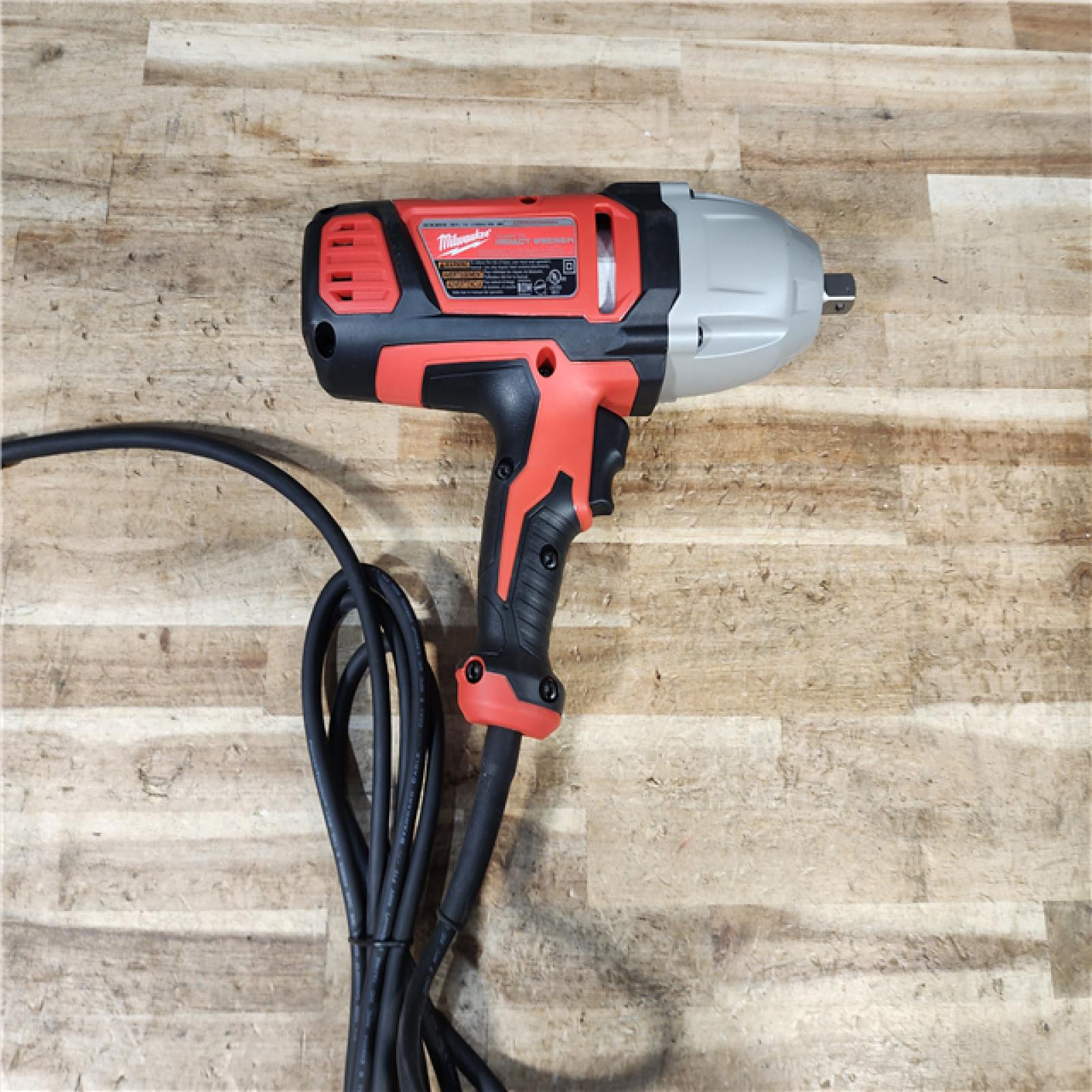 HOUSTON LOCATION - AS - IS Milwaukee 1/2 in. Impact Wrench with Rocker Switch and Detent Pin Socket Retention