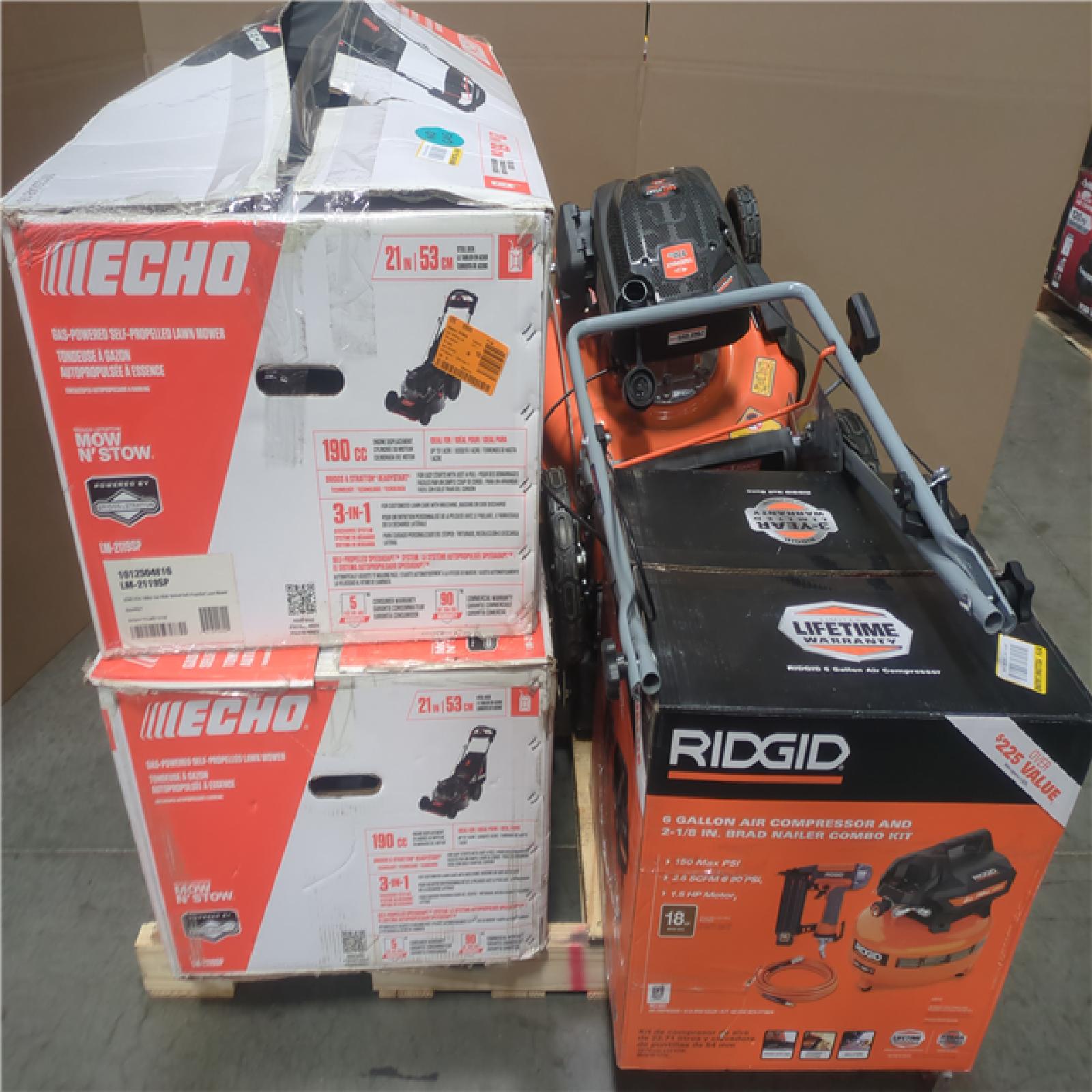 CALIFORNIA AS-IS OUTDOOR POWER EQUIPMENT