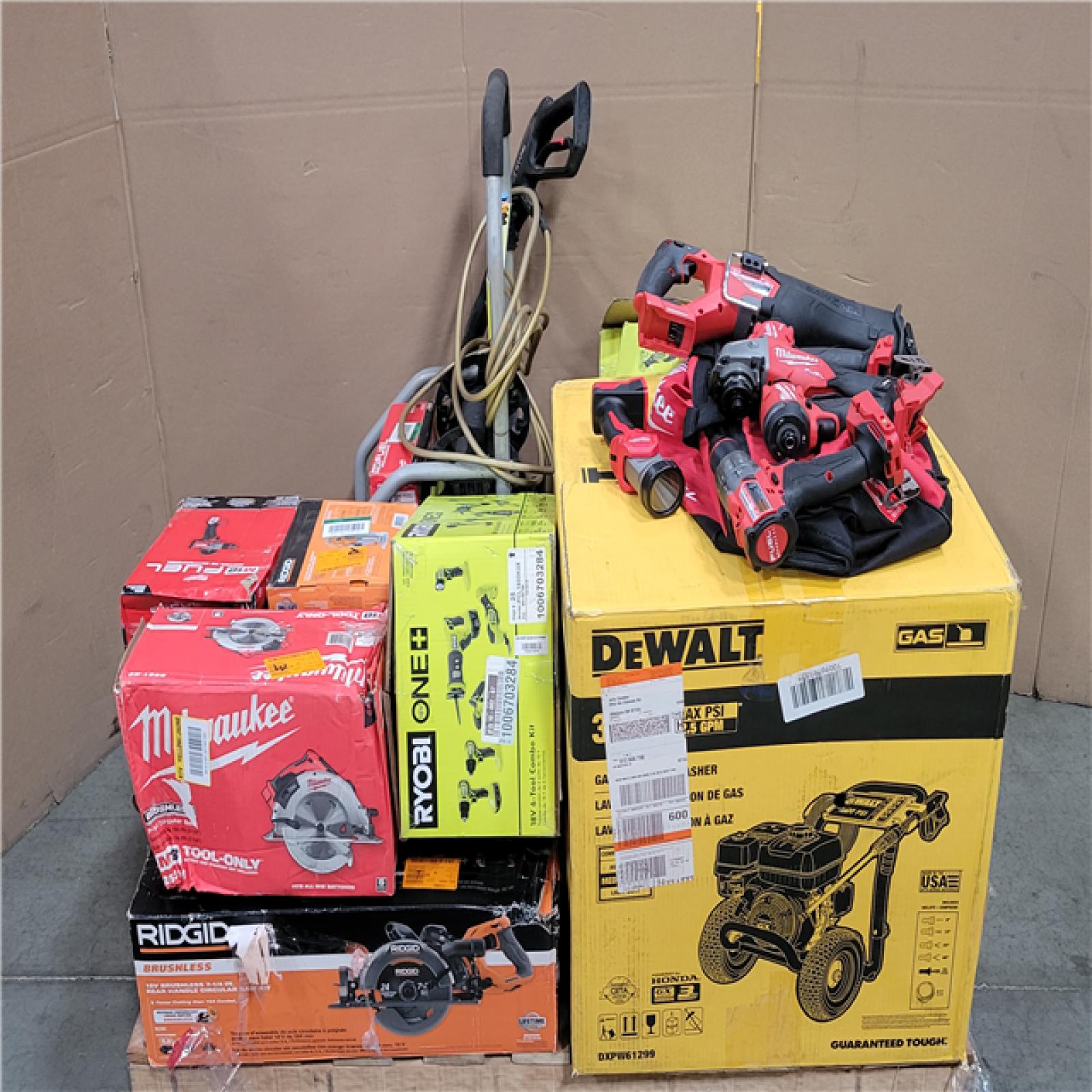 CALIFORNIA AS-IS TOOL PALLET