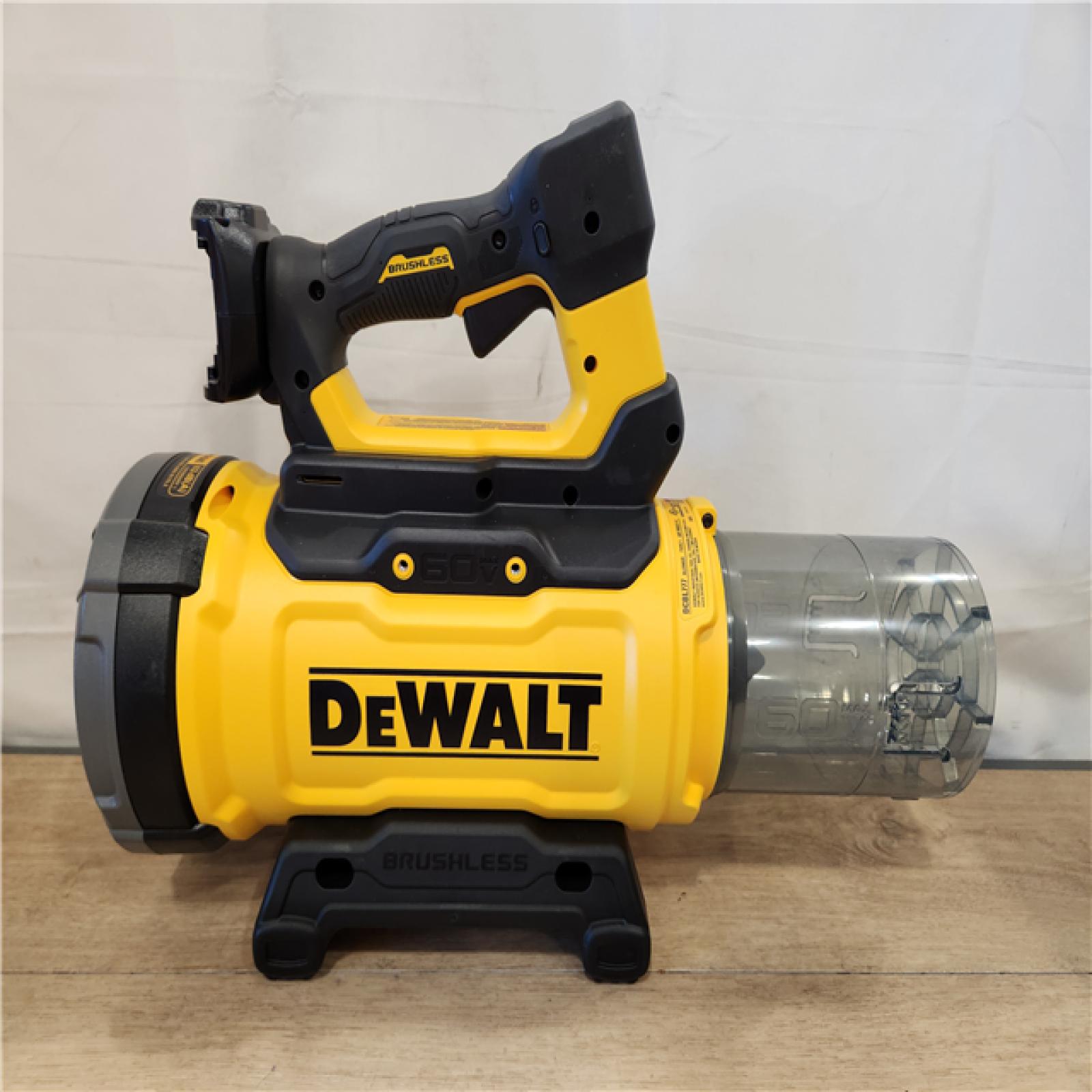 AS-IS- FLEXVOLT 60V MAX 160 MPH 760 CFM Brushless Cordless Battery Powered Blower Kit W/ (1) FLEXVOLT 4 Ah Battery and Charger