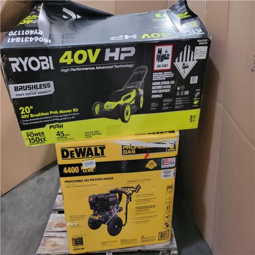 CALIFORNIA AS-IS OUTDOOR POWER EQUIPMENT