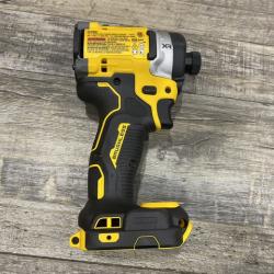 AS-IS DEWALT 20V MAX XR Lithium-Ion Brushless Cordless 3-Speed High Torque 1/4 in. Impact Driver Kit