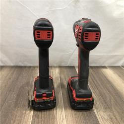 AS-IS Milwaukee M18 18V Lithium-Ion Cordless Drill Driver/Impact Driver Combo Kit