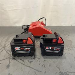 AS-IS- M18 18-Volt Lithium-Ion XC Starter Kit with Two 5.0Ah Batteries and Charger