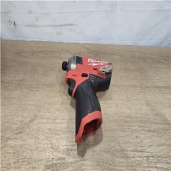 AS-IS Milwaukee FUEL SURGE 12V Lithium-Ion Brushless Cordless 1/4 in. Hex Impact Driver Compact Kit