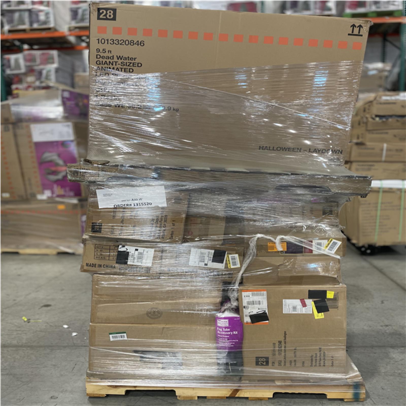 DALLAS LOCATION- AS-IS ASSORTED HALLOWEEN DECORATION PALLET