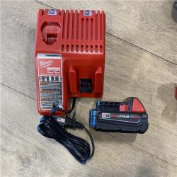 AS-IS Milwaukee 18V Lithium-Ion Brushless Cordless 1/2 in. Compact Drill/Driver with kit