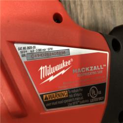 AS-IS Milwaukee 18V Lithium-Ion Cordless HACKZALL Reciprocating Saw (Tool-Only)